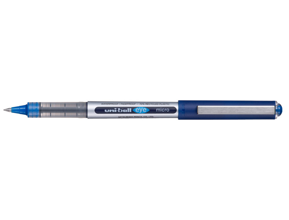 ROTULADOR UNI-BALL ROLLER UB-150E MICRO EYE AZUL 0,5 MM
