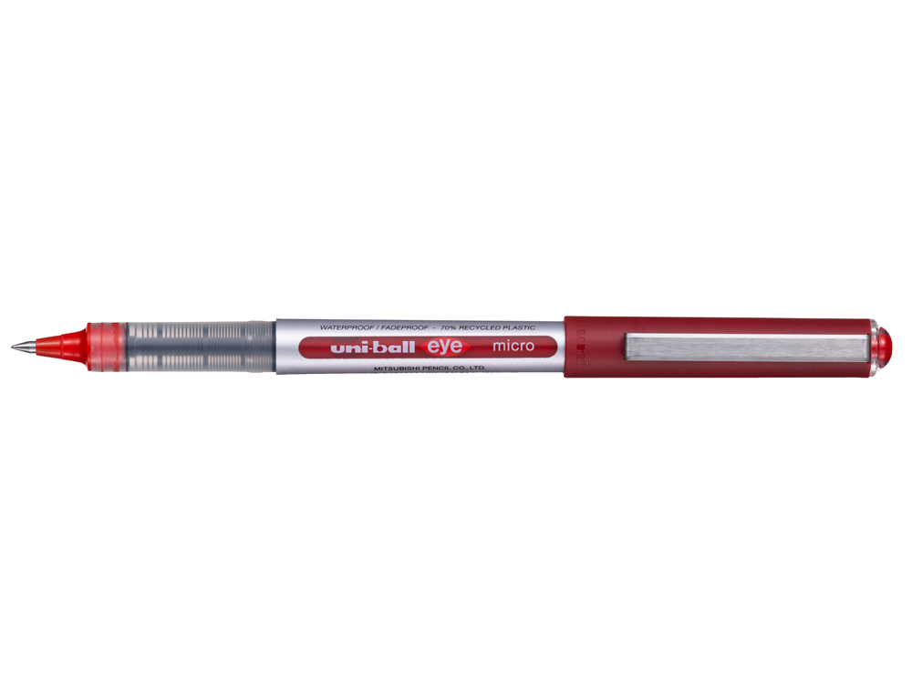 ROTULADOR UNI-BALL ROLLER UB-150E MICRO EYE ROJO 0,5 MM