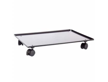 BASE METALICA ARCHIVO 2000 CON 4 RUEDAS Y FRENO 360X480X75 MM
